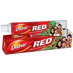 Dabur Red Paste for Teeth & Gums 200g / Красный Аюрведическая Зубная Паста для Зубов и Десен 200г