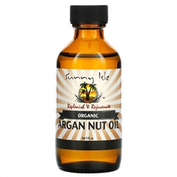 Sunny Isle, Organic Argan Nut Oil, 2 fl oz