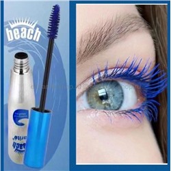 Водостойкая синяя тушь для ресниц Karite Beach Blue Mascara (125)