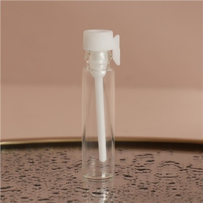 Набор флаконов для парфюма, с аппликатором, 1 мл, 10 шт, цвет белый/прозрачный