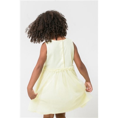 Платье для девочки Crockid КР 5674 бледно-лимонный к279