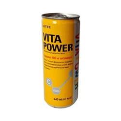 Витаминизированный напиток Вита Пауэр (Vita Power) Lotte 240 мл