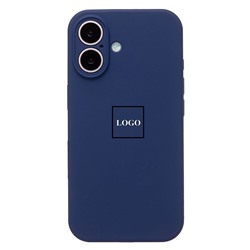 Чехол-накладка ORG Soft Touch для "Apple iPhone 16" (dark blue) (234540)