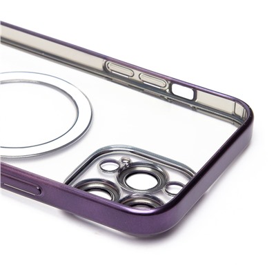 Чехол-накладка - SM027 SafeMag для "Apple iPhone 13 Pro Max" (dark violet)