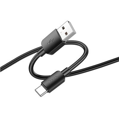 Кабель USB - Type-C Hoco X96 27W 100см 3A  (black)