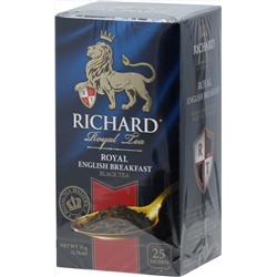 Richard. Royal English Breakfast карт.упаковка, 25 пак.