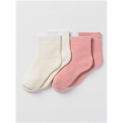 Носки махровые Artie 2 пары 2-3d000m Розовый Молочный