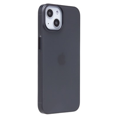 Чехол-накладка - PC091 для "Apple iPhone 14/iPhone 13" (matte transparent/black)