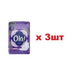 Ola! Ultra Extrafix Прокладки 7шт с ионами серебра 3шт