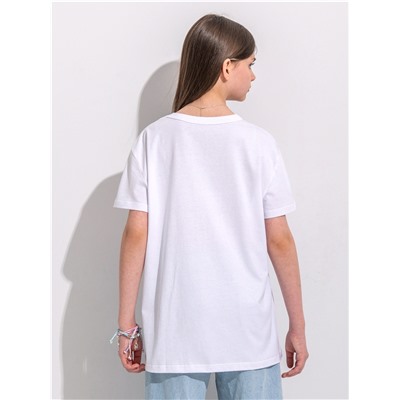 футболка 1ДДФК4512001; белый / Милый мишка