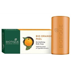 Bio Orange Peel Revitalizing Body Soap/ Биотик Био Восстанавливающее Мыло С Апельсиновой Коркой 150г.