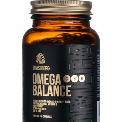 Omega Balance 3-6-9 Grassberg, 60 шт