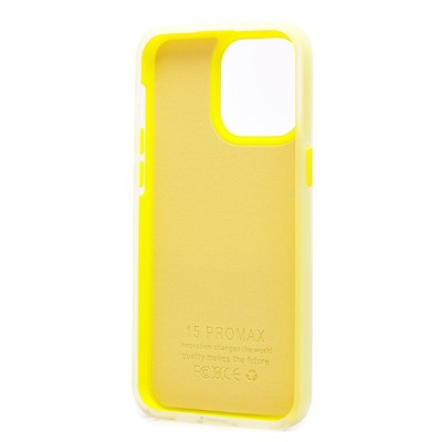 Чехол-накладка - SC346 для "Apple iPhone 15 Pro Max" (yellow) (232452)