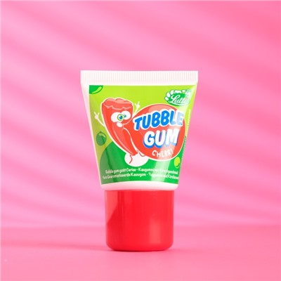Жевательная резинка Lutti Tubble Gum Cherry, со вкусом вишни, 35 г