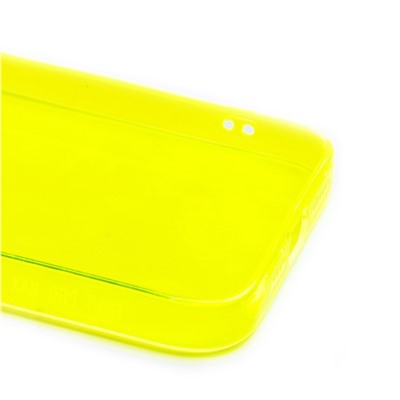 Чехол-накладка - SC344 для "Apple iPhone 15 Pro Max" (transparent/yellow) (232001)