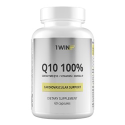 Комплекс "Q10 + витамины + Oмега-9" 1WIN, 60 шт