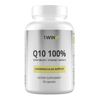 Комплекс "Q10 + витамины + Oмега-9" 1WIN, 60 шт