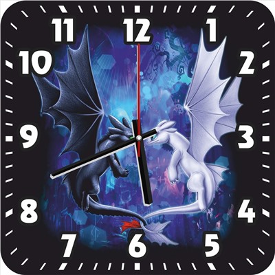 Часы с драконами 1107