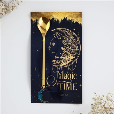 Ложка с подвесом «Magic time», 3 х 15 см.