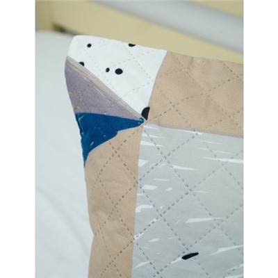 Чехол декоративный для подушки с молнией, ультрастеп 5825-10A 50/70 см