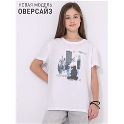 футболка 1ДДФК4512001; белый / На берегу