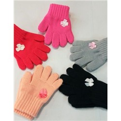 MILADY перчатки для девочек р.11 однослойные