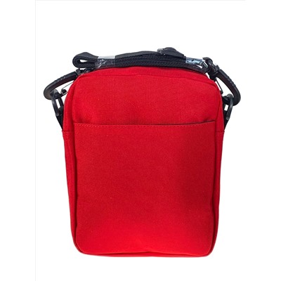Мужская сумка из текстиля, цвет красный