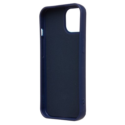 Чехол-накладка - SC335 для "Apple iPhone 15"  (заяц) (dark blue) (233098)