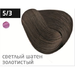 OLLIN COLOR  5/3 светлый шатен золотистый 60мл Перманентная крем-краска для волос