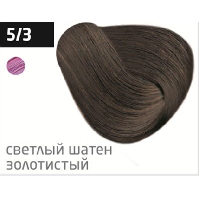 OLLIN PERFORMANCE  5/3 светлый шатен золотистый 60мл Перманентная крем-краска для волос