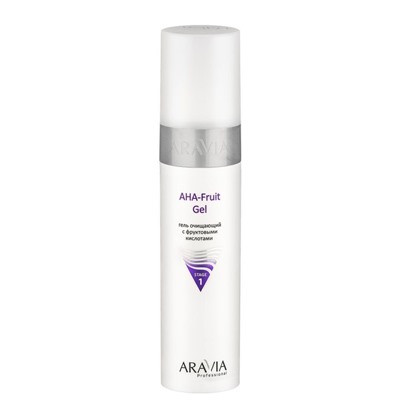 Aravia Гель очищающий с фруктовыми кислотами AHA / Fruit Gel, 250 мл