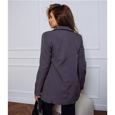 Пиджак #БШ1901, серый