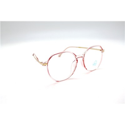 Компьютерные очки c футляром - CLAZIANO TR75206 прозрачный розовый