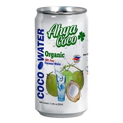 Вода кокосовая органическая Ahya, 330 мл