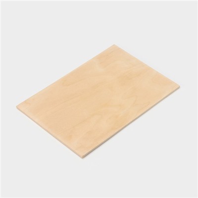 Доска разделочная деревянная Доляна, 28×19×0,5 см