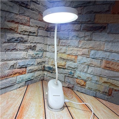 Светодиодная лампа на прищепке LED Table Lamp White MA-829 (96)