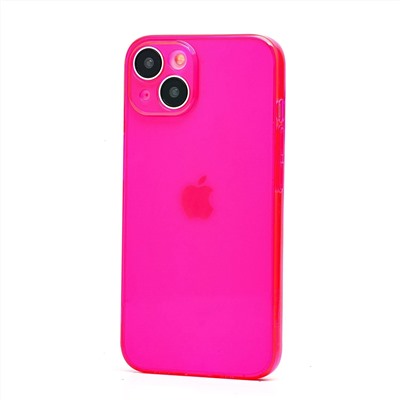 Чехол-накладка - SC344 для "Apple iPhone 14" (transparent/pink) (232028)