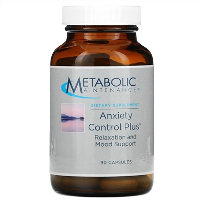 Metabolic Maintenance, Anxiety Control Plus, 90 Capsules