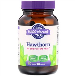 Oregon's Wild Harvest, Hawthorn, 90 Gelatin Capsules