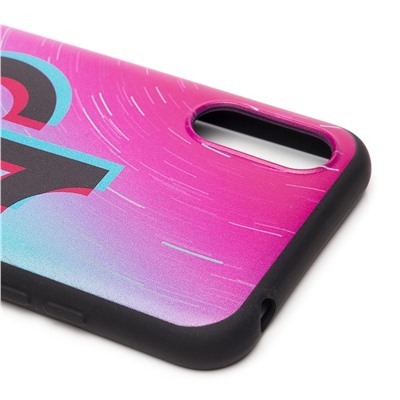 Чехол-накладка - SC220 для "Samsung SM-A015 Galaxy A01/SM-M015 Galaxy M01" (001) (pink/turquoise)