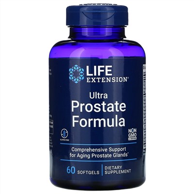 Life Extension, Ultra Prostate Formula, ультра формула для мужского здоровья, 60 капсул