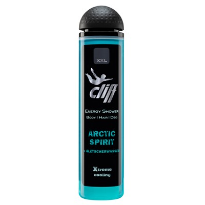Гель для душа 4 в 1 CLIFF ARCTIC SPIRIT Арктическая свежесть 300 мл