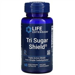 Life Extension, Tri Sugar Shield, 60 растительных капсул