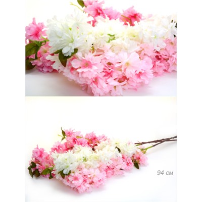Цветок искусственный Сакура 94 см / GT41-12 /уп 125/500/