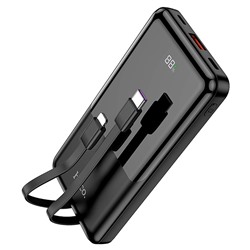 Внешний аккумулятор Hoco Q9 PD QC 10000mAh USB Type-C/Lightning/USB/Type-C/Lightning (black)