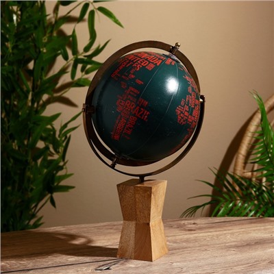 Сувенир глобус "Блэквуд" 22х22х35 см