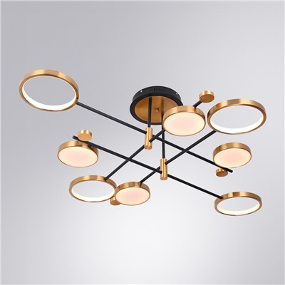 Потолочная люстра Arte Lamp HOLLY A1364PL-8PB