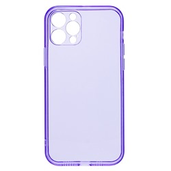 Чехол-накладка - SC344 для "Apple iPhone 12 Pro" (transparent/violet) (232054)