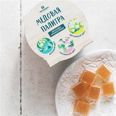 Набор десертов медово-мармеладных "Медовая палитра" Мусихин. Мир мёда, 100 г