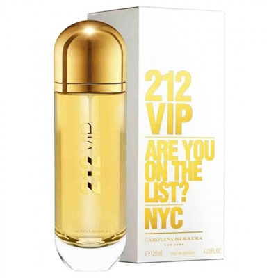 Парфюмерная вода Carolina Herrera 212 Vip Are You On The List Nyc 125 мл женская